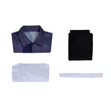 The Hundred Line Takumi Sumino Dark Blue Cosplay Outfit Halloween Carnival Party Suit  The Hundred Line