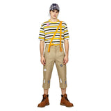 The Kid from Number Eight El Chavo Yellow Outfit Cosplay Costume Halloween Carnival Party Suit