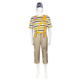 The Kid from Number Eight El Chavo Yellow Outfit Cosplay Costume Halloween Carnival Party Suit