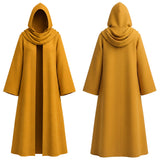 The King in Yellow Hastur Yellow Robe Cosplay Costume Halloween Carnival Party Suit
