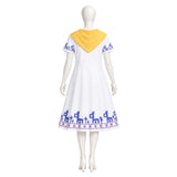 The Legend of Zelda Malon Women White Dress Cosplay Costume Halloween Carnival Party Suit