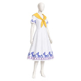 The Legend of Zelda Malon Women White Dress Cosplay Costume Halloween Carnival Party Suit