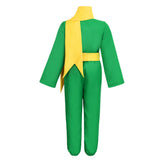 THE LITTLE PRINCE Green Kids Cosplay Costume Halloween Carnival Party Suit   