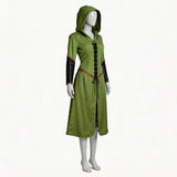 The Lord of the Rings Arwen Green Outfit Cosplay Costume Halloween Carnival Party Suit