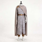 The Lord of the Rings Elrond Gray Outfit Cosplay Costume Halloween Carnival Party Suit