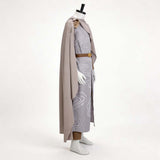 The Lord of the Rings Elrond Gray Outfit Cosplay Costume Halloween Carnival Party Suit