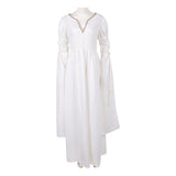 The Lord of the Rings Eowyn White Dress Cosplay Costume Halloween Carnival Party Suit