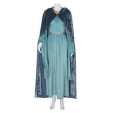 The Lord of the Rings Galadriel Green Dress Movie Character Cosplay Costume Outfits Halloween Carnival Suit