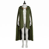 The Lord of the Rings The Hobbit Green Cloak Cosplay Costume Halloween Carnival Party Suit