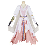 The Lord Of The Rings The War of the Rohirrim Hera Women White Dress Cosplay Costume For Adult Female Halloween Carnival Suit