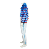 The Mask Stanley Blue Outfit Cosplay Costume Halloween Carnival Party Suit