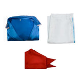 The Mask Stanley Blue Outfit Cosplay Costume Halloween Carnival Party Suit