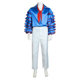 The Mask Stanley Ipkiss Blue Shirt Cosplay Costume Outfits Halloween Carnival Suit