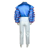 The Mask Stanley Ipkiss Blue Shirt Cosplay Costume Outfits Halloween Carnival Suit