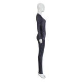 The Nightmare Before Christmas Sally Women Colorful Patchwork Jumpsuit Cosplay Costume Halloween Carnival Party Suit