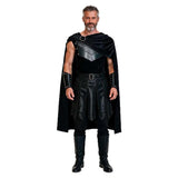 The Odyssey Agamemnon Black Outfit Cosplay Costume Halloween Carnival Party Suit
