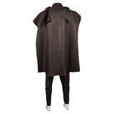 The Odyssey Agamemnon Brown Outfit Cosplay Costume Halloween Carnival Party Suit