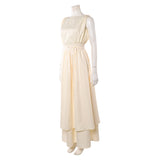 The Odyssey Athana Women White Dress Cosplay Costume Halloween Carnival Party Suit