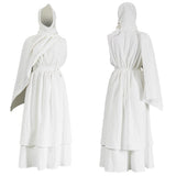 The Odyssey Athana Women White Robe Cosplay Costume Halloween Carnival Party Suit