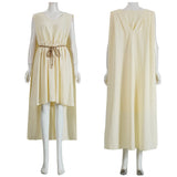 The Odyssey Helen Women White Dress Cosplay Costume Halloween Carnival Party Suit