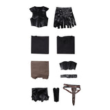 The Odyssey Odysseus Black Armor Suit Cosplay Costume Halloween Carnival Party Suit