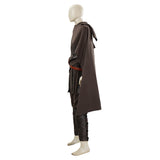 The Odyssey Odysseus Brown Outfit Male Cosplay Costume Halloween Carnival Party Suit