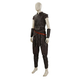 The Odyssey Odysseus Brown Outfit Male Cosplay Costume Halloween Carnival Party Suit