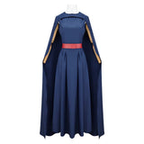The Odyssey Penelope Women Blue Outfit Cosplay Costume Halloween Carnival Party Suit