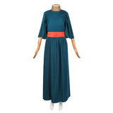 The Odyssey Penelope Women Green Dress Cosplay Costume Halloween Carnival Party Suit