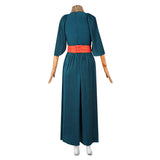 The Odyssey Penelope Women Green Dress Cosplay Costume Halloween Carnival Party Suit