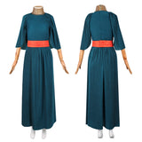 The Odyssey Penelope Women Green Dress Cosplay Costume Halloween Carnival Party Suit