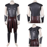 The Odyssey Telemachus Black Armor Outfit Cosplay Costume Halloween Carnival Party Suit