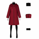 The Pair of the Underworld Gab Red Outfit Cosplay Costume Halloween Carnival Party Suit