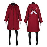 The Pair of the Underworld Gab Red Outfit Cosplay Costume Halloween Carnival Party Suit
