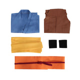 The Pair of the Underworld Yuru Blue Outfit Cosplay Costume Halloween Carnival Party Suit