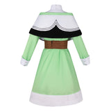 The Ribbon Hero Pain Women Green Outfit Cosplay Costume Halloween Carnival Party Suit