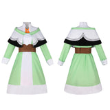 The Ribbon Hero Pain Women Green Outfit Cosplay Costume Halloween Carnival Party Suit