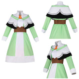 The Ribbon Hero Pain Women Green Outfit Cosplay Costume Halloween Carnival Party Suit