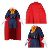 The Ribbon Hero Sapphire Women Blue Outfit Cosplay Costume Halloween Carnival Party Suit