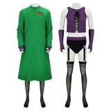 The Rocky Horror Picture Show Dr.Frank-N-Furter Green Adult Men Cosplay Costume Halloween Carnival Party Suit