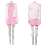 The Rocky Horror Picture Show Jenny Women Pink Outfit Cosplay Costume Halloween Carnival Party Suit