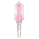 The Rocky Horror Picture Show Jenny Women Pink Outfit Cosplay Costume Halloween Carnival Party Suit