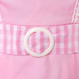 The Rocky Horror Picture Show Jenny Women Pink Outfit Cosplay Costume Halloween Carnival Party Suit