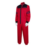 The Running Man Red Cosplay Costume For Adult Man Halloween Carnival Party Suit