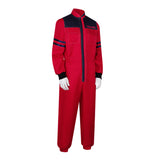 The Running Man Red Cosplay Costume For Adult Man Halloween Carnival Party Suit