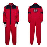 The Running Man Red Cosplay Costume For Adult Man Halloween Carnival Party Suit