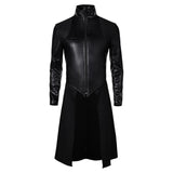 The Sandman Dream Black Leather Coat Cosplay Costume Outfits Halloween Carnival Suit