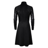 The Sandman Dream Black Leather Coat Cosplay Costume Outfits Halloween Carnival Suit