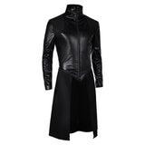 The Sandman Dream Black Leather Coat Cosplay Costume Outfits Halloween Carnival Suit