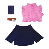 The Seven Deadly Sins Elizabeth Liones Pink Dress Cosplay Costume Halloween Carnival Party Suit